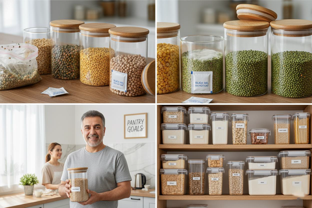 مزایای استفاده از جاحبوباتی درب‌دار برای جلوگیری از کپک