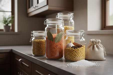 چگونه از ورود حشرات به حبوبات جلوگیری کنیم؟