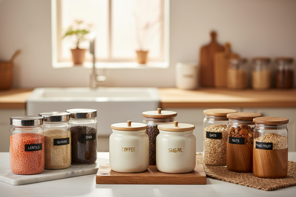 چطور ست جاحبوباتی باعث زیبایی آشپزخانه می‌شود؟