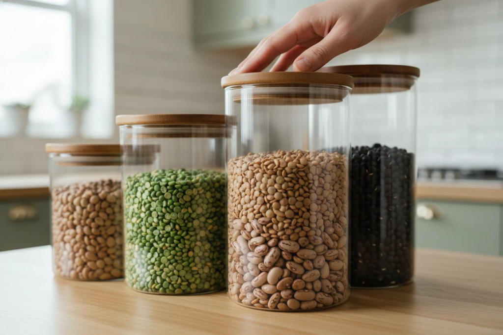 نکات طلایی برای انتخاب جاحبوباتی مناسب برنج، لوبیا و نخود